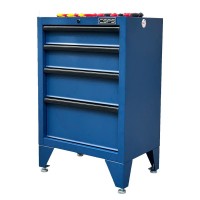 CSPS Matt Blue tool cabinet 61cm including cabinet legs - 04 drawers