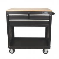 Tủ dụng cụ CSPS 91cm - 03 hộc kéo màu đen mờ