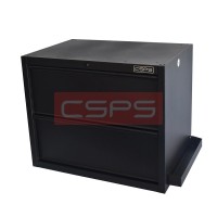 CSPS tool cabinet 91cm black - 02 drawers