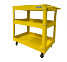 FABINA yellow 3-tier trolley